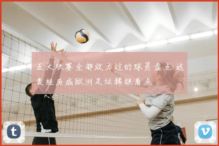 五大联赛全都效力过的球员盘点 这类经历成欧洲足坛稀缺看点